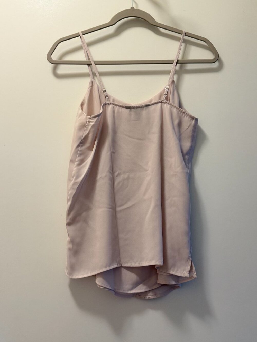 Banana Republic Petite XS Blush Pink Pintuck Camisole Tunic Top - Picture 4 of 5